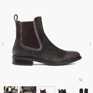 Thursday Boot Co “the duchess” dark olive suede